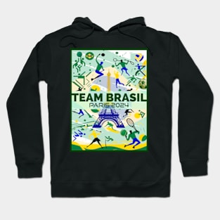 Team Brasil - Paris 2024 Hoodie